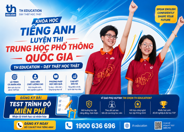 Tiếng anh luyện thi THPT quốc gia